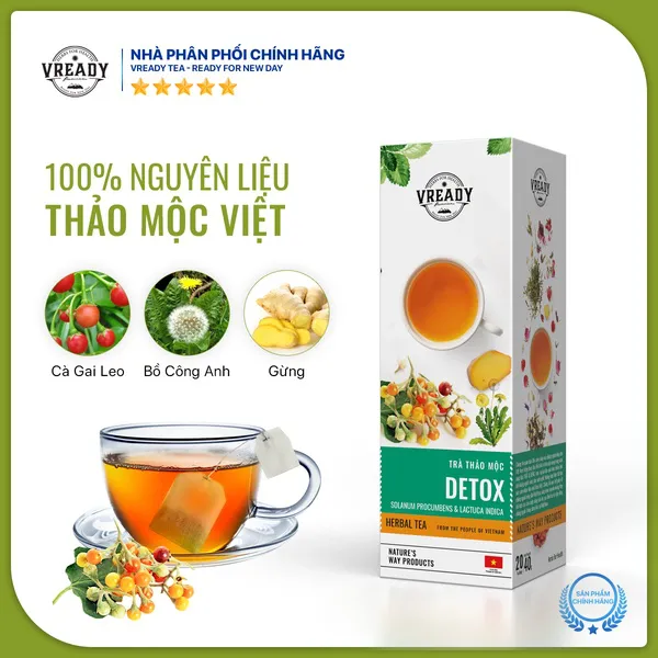 Trà thảo mộc DETOX