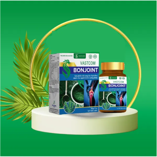 VASTCOM BONJOINT ( Sản phẩm bổ sung Tảo Spirulina cho người bệnh xương khớp)