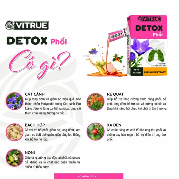 VITRUE DETOX PHỔI