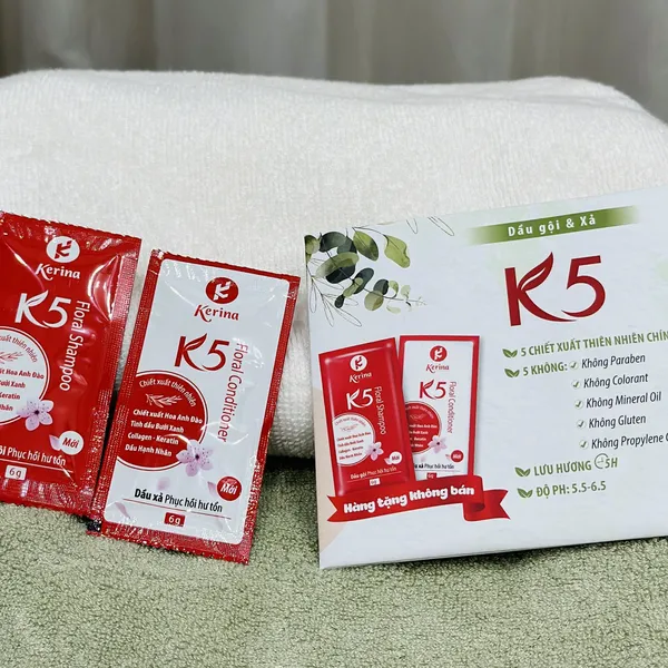 COMBO QUÀ TẶNG DẦU GỘI XẢ PHỤC HỒI HƯ TỔN KERINA