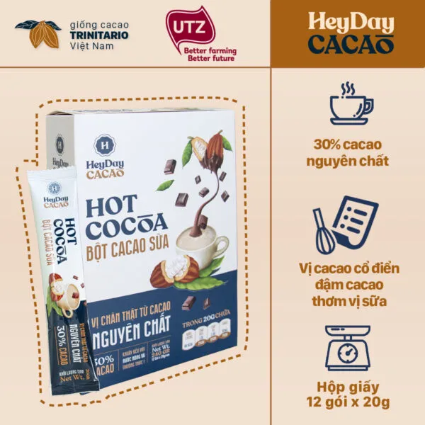 BỘT CACAO SỮA DỪA