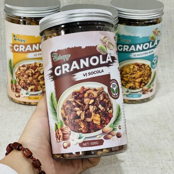 Granola Siêu Hạt Vị Socola