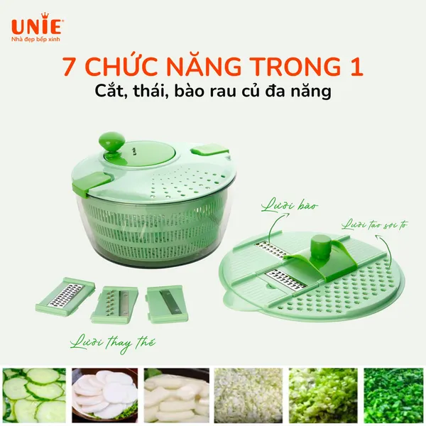 Bộ dụng cụ quay vắt đa năng Unie US4000M