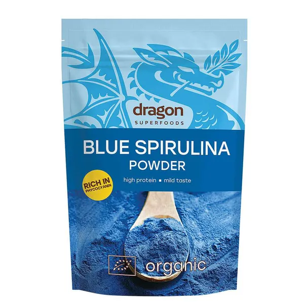 Bột Tảo Blue Spirulina Hữu Cơ Dragon Superfoods 75g MSP: