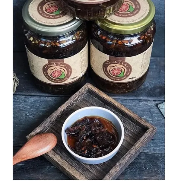 CHANH ĐÀO Ủ MUỐI MẬT ONG