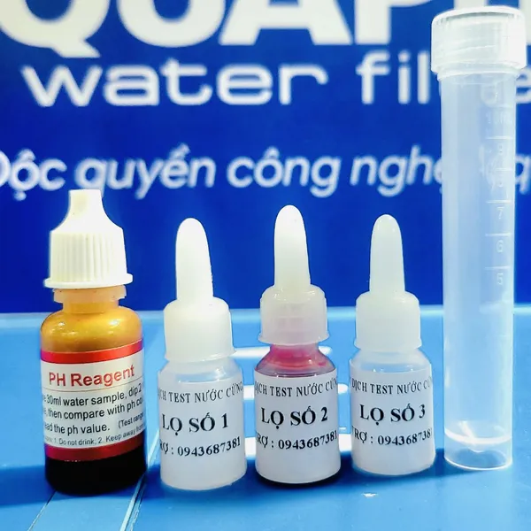BỘ TEST NƯỚC GIA ĐÌNH