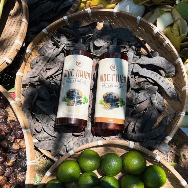 COMBO DẦU GỘI XẢ  THẢO DƯỢC BỒ KẾT MỘC NHIÊN