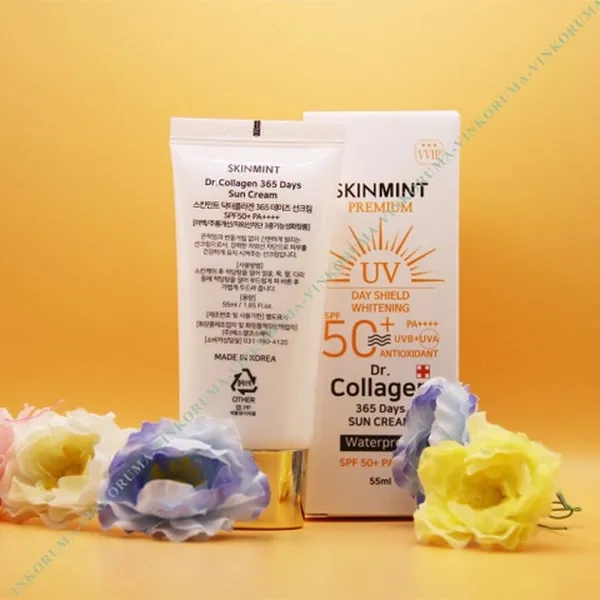 KEM CHỐNG NẮNG SÁNG DA COLLAGEN 365
