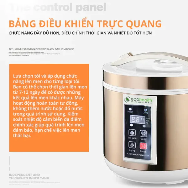 Máy Làm Tỏi Đen Eco-Health
