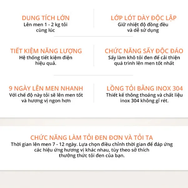 Máy Làm Tỏi Đen Eco-Health