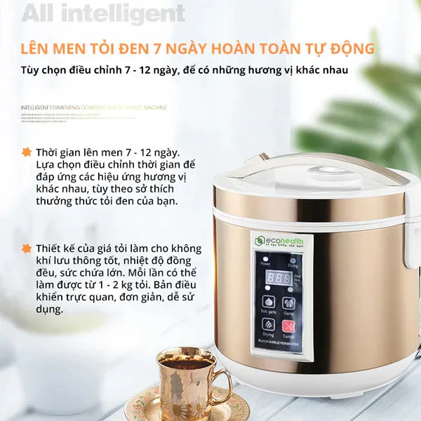 Máy Làm Tỏi Đen Eco-Health