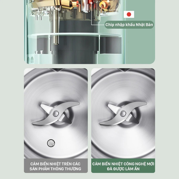 Máy làm sữa hạt mini SnapBee - Sản phẩm cao cấp, Nhỏ gọn, Đa năng, Không gây ồn