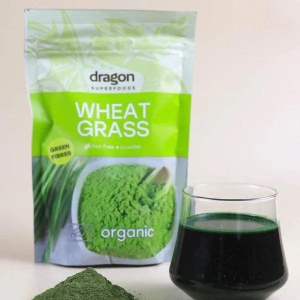 Bột Cỏ Lúa Mì Hữu Cơ Dragon Superfoods