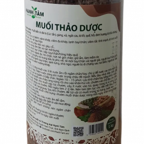 Muối thảo dược Hạnh Tâm