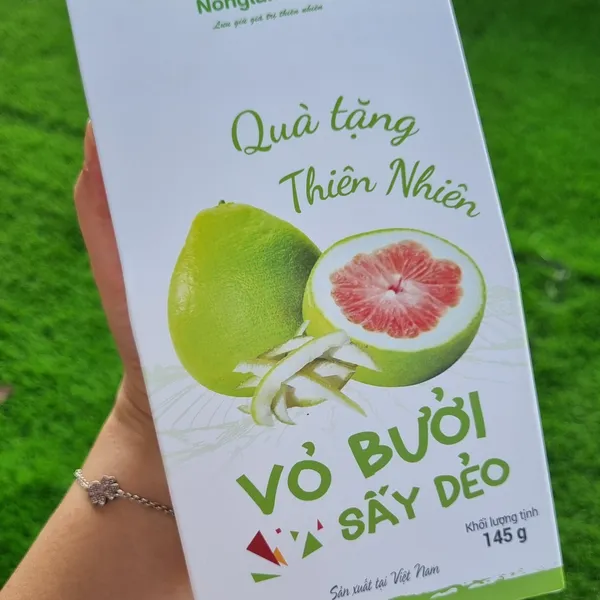 Vỏ bưởi sấy dẻo Nonglamfood 145G