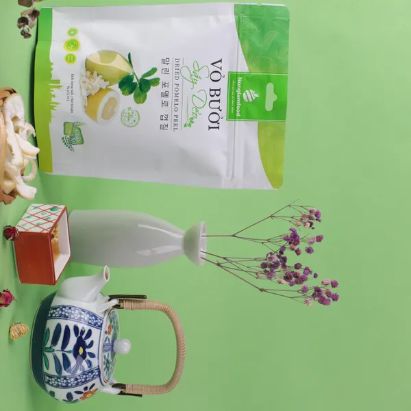 VỎ BƯỞI SẤY DẺO NONGLAMFOOD
