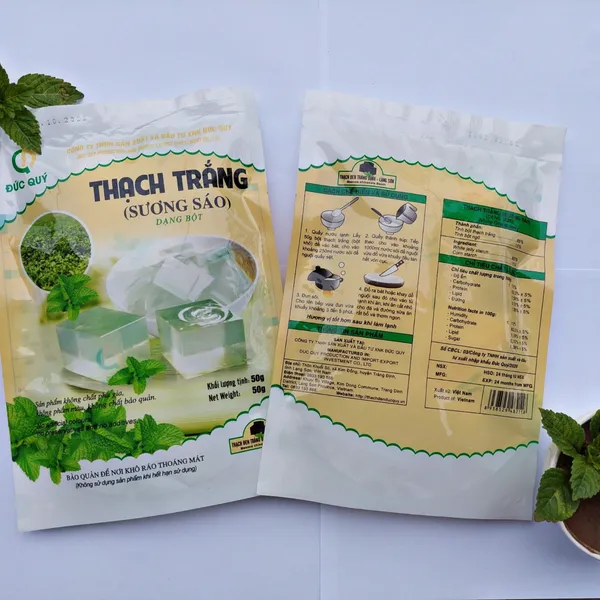 Combo 10 gói Thạch sương sáo trắng