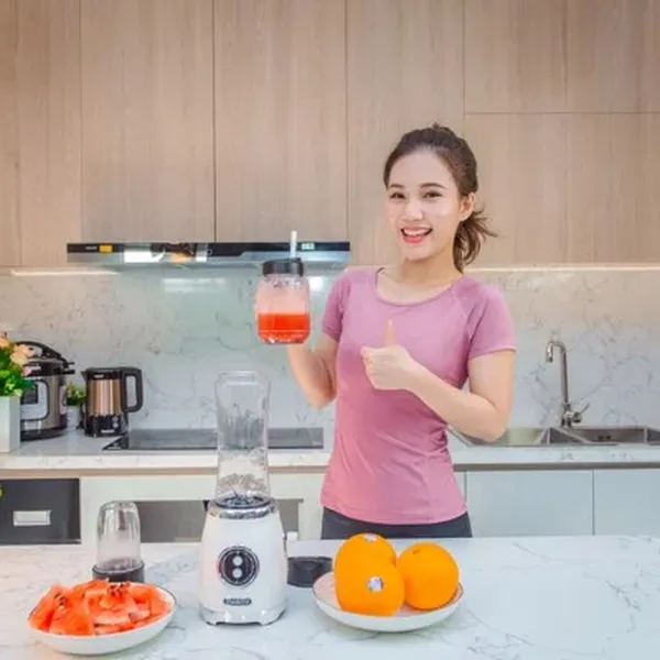 Combo Máy xay sinh tố Masuto Blender công nghệ Nhật Bản - BL399B (Bộ 2 cối)