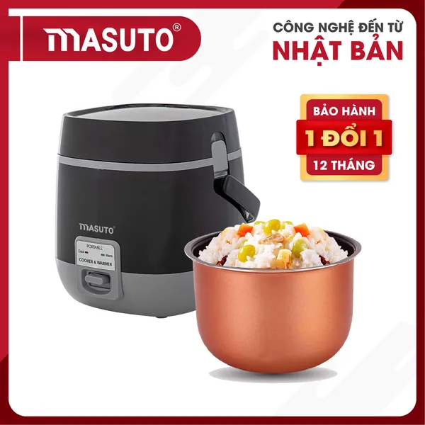 Nồi cơm điện Mini Masuto MS- Compact12