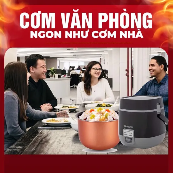 Nồi cơm điện Mini Masuto MS- Compact12