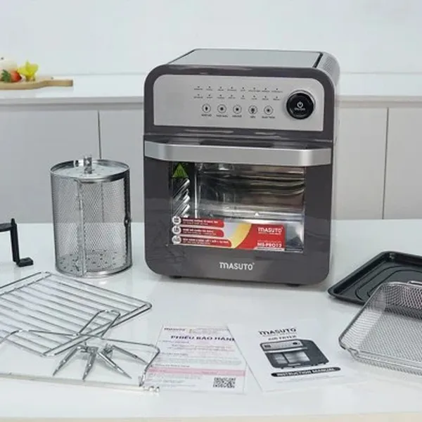 Nồi chiên không dầu Masuto MS-Pro12 phiên bản mới nhất năm 2023