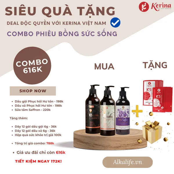 COMBO PHIÊU BỒNG SỨC SỐNG