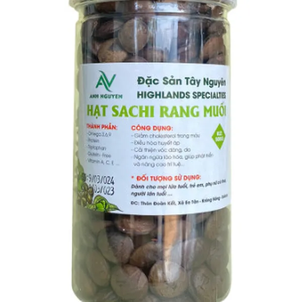 Hạt Sachi rang muối - Hộp 500gram