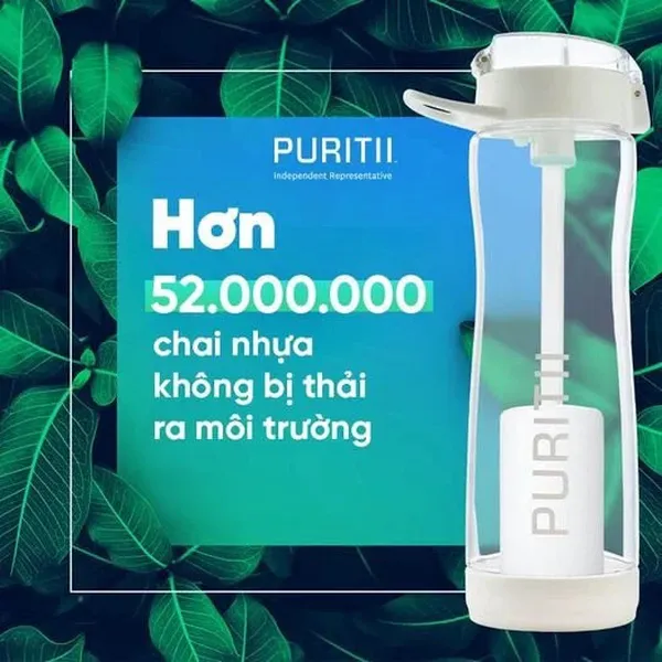 Bình Lọc Nước Cá Nhân Puritii