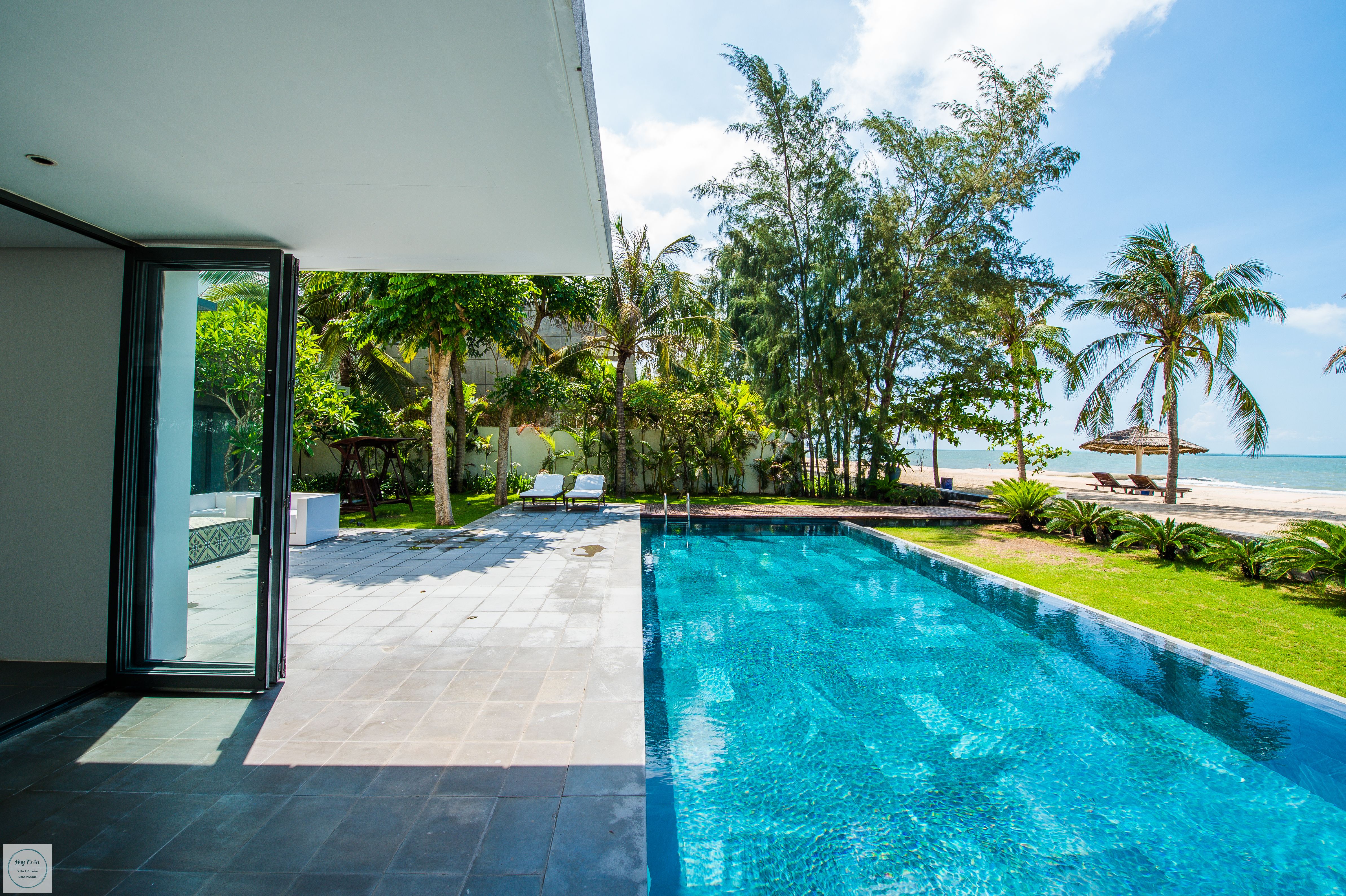 Villa Hồ Tràm có hồ bơi riêng