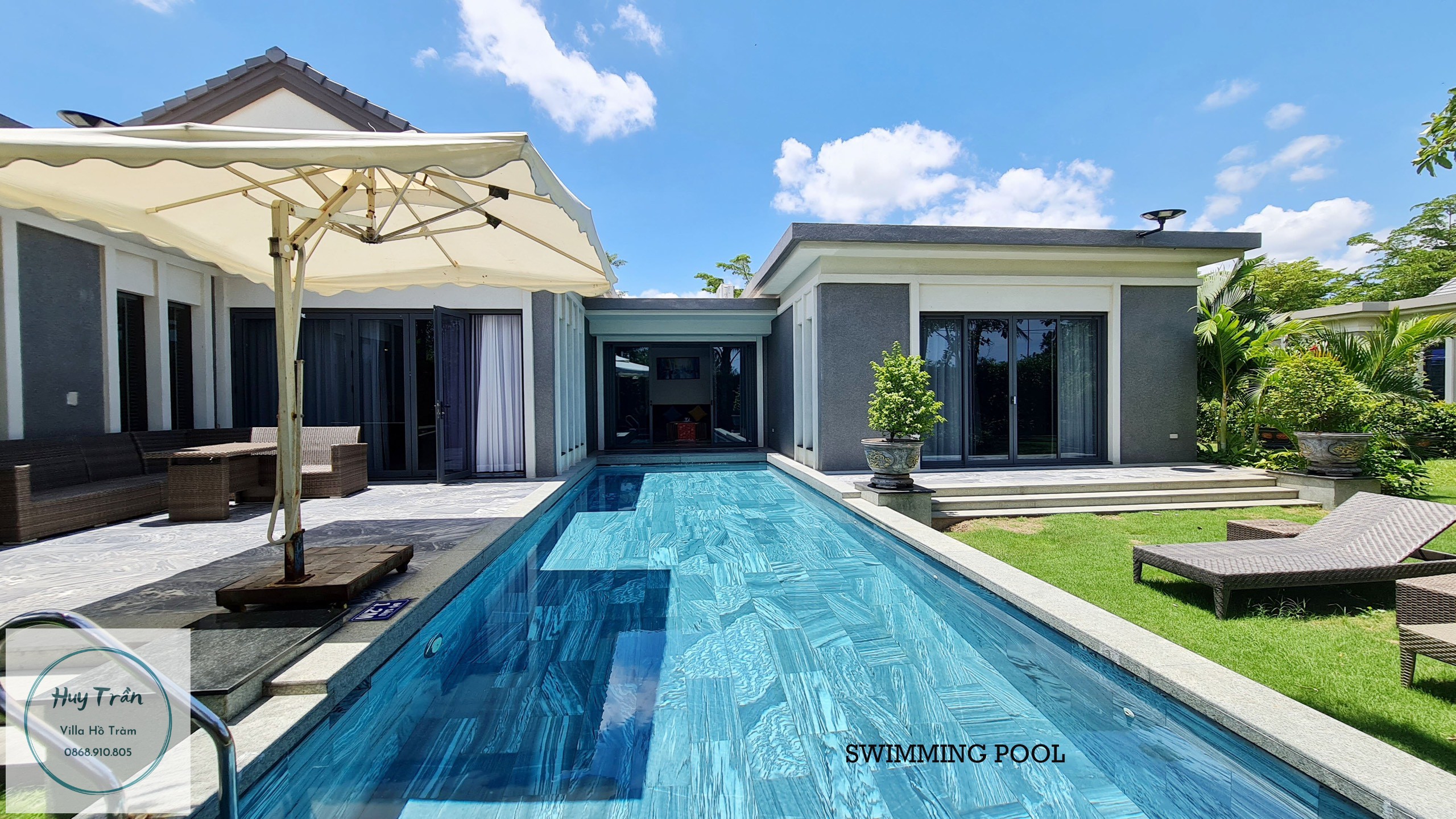 Villa Hồ Tràm có hồ bơi riêng