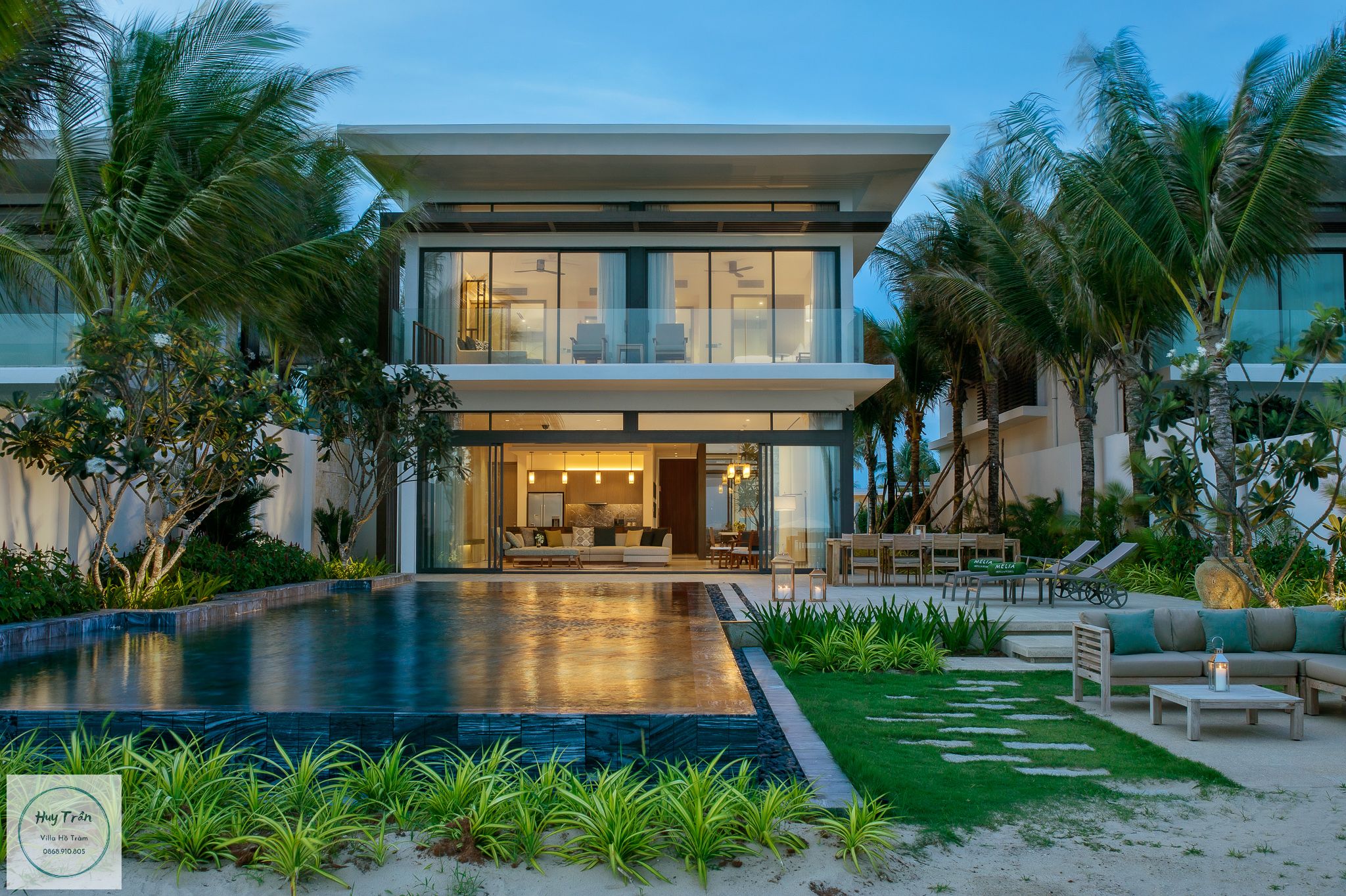 Villa Hồ Tràm có hồ bơi riêng