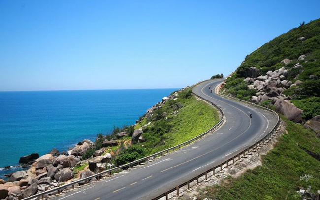 cung đường biển Hồ Tràm