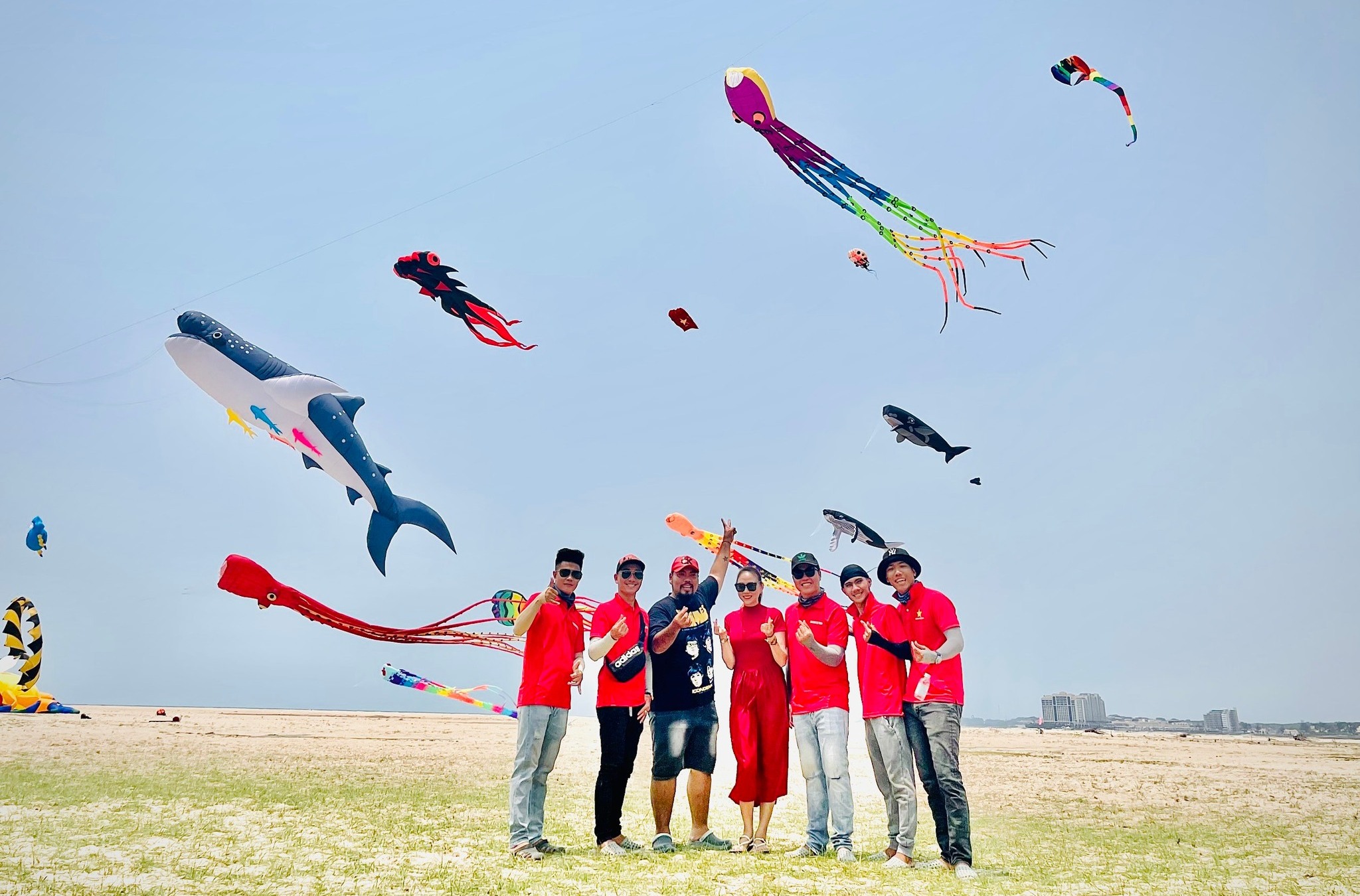 lễ hội thả diều Hồ Tràm