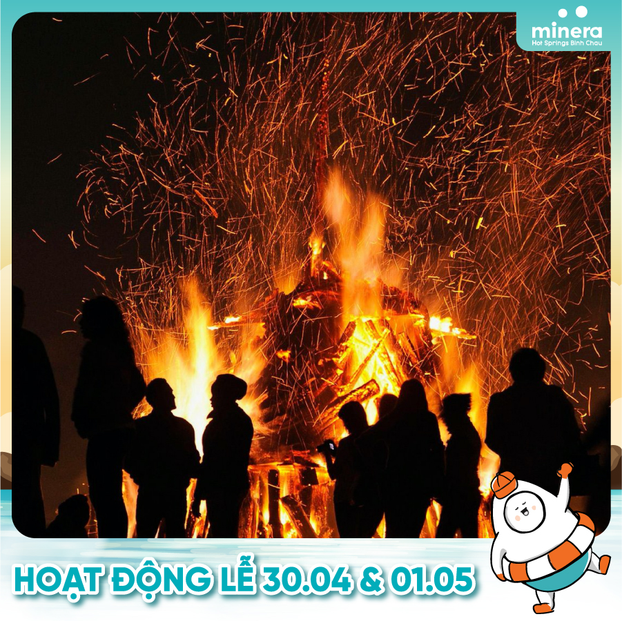 Lịch hoạt động Minera Hot Spring Bình Châu dịp lễ 30 tháng 4 năm 2023