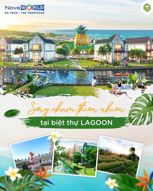 Biệt thự Lagoon tại The Tropicana Hồ Tràm
