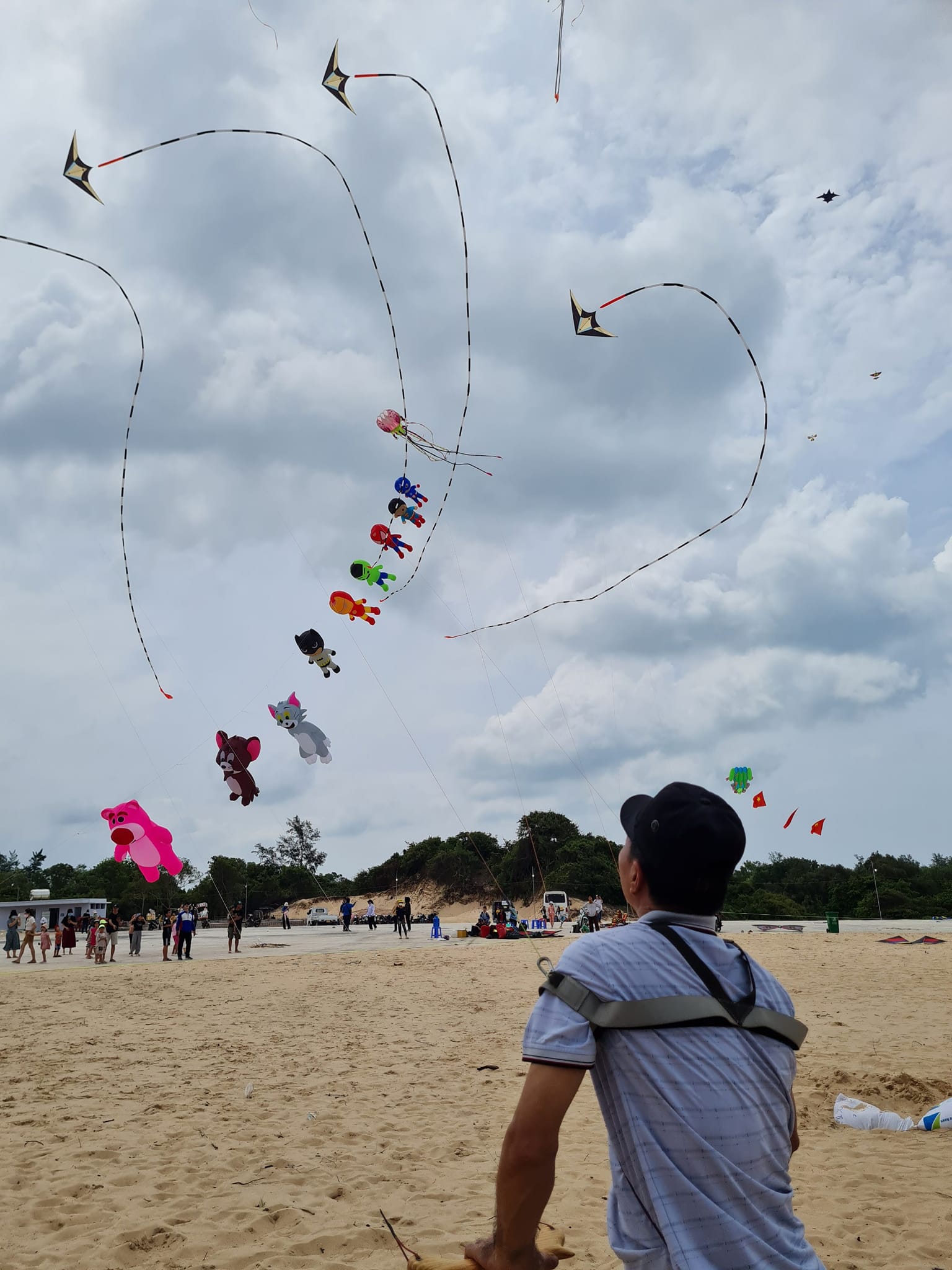 Mãn nhãn với lễ hội diều nghệ thuật Hồ Tràm huyện Xuyên Mộc