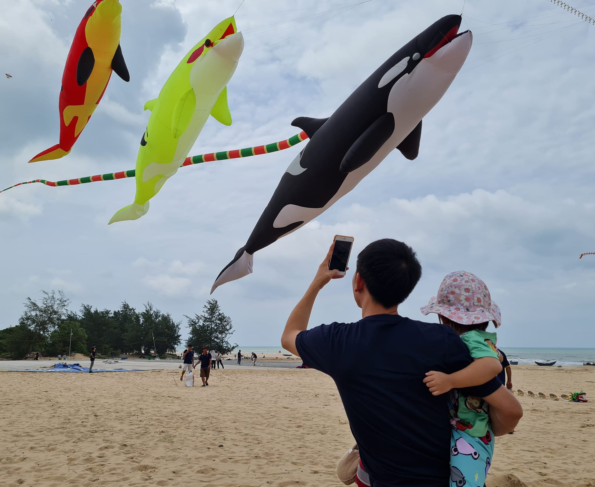 Mãn nhãn với lễ hội diều nghệ thuật Hồ Tràm huyện Xuyên Mộc