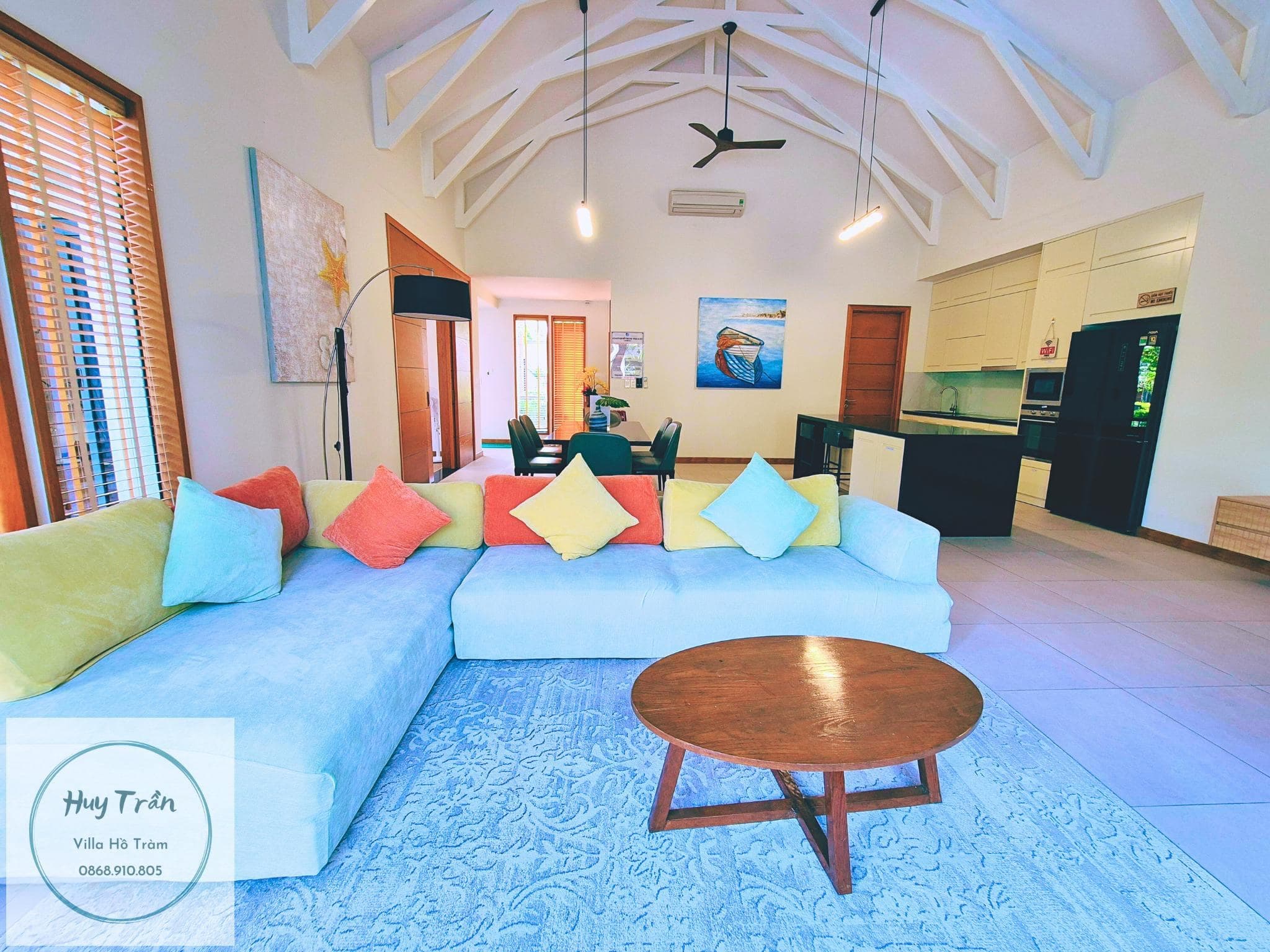 Nội thất bên trong phòng khách của villa Coastar view vườn 325m2 Nội thất bên trong phòng khách của villa Coastar view vườn 325m2