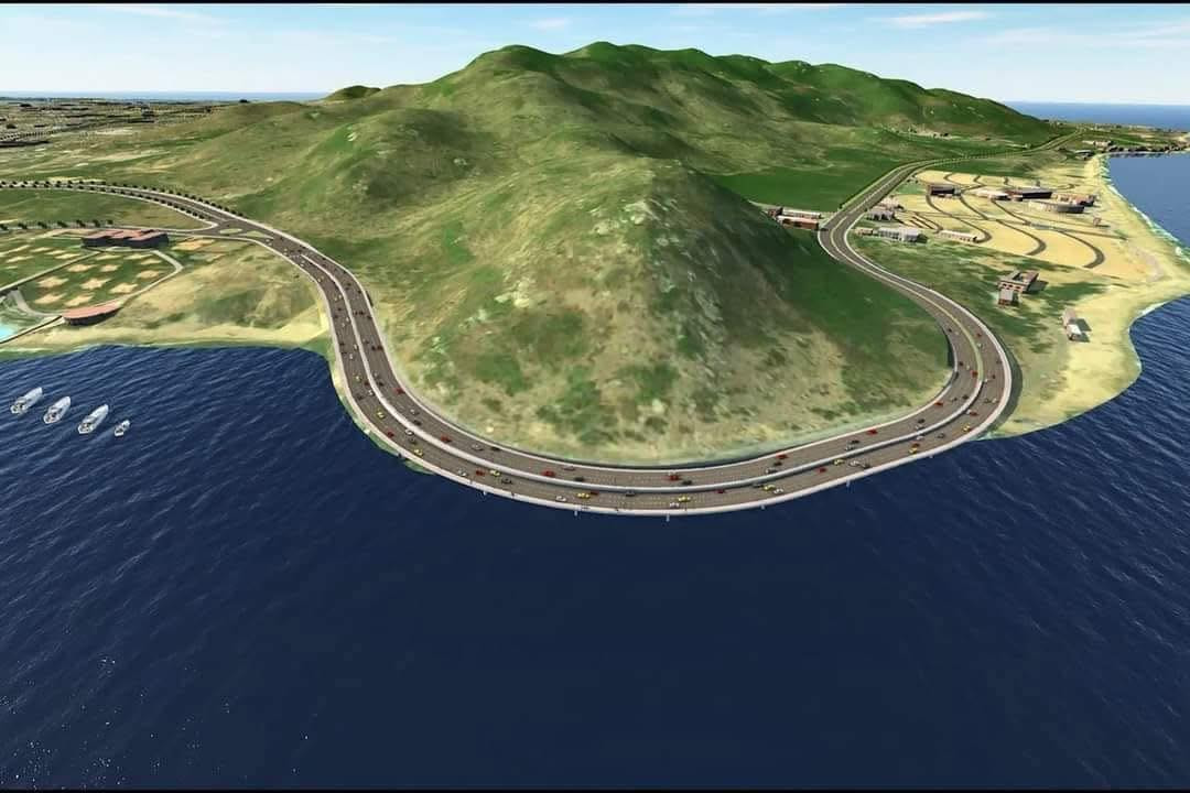 Toàn cảnh đèo Nước Ngọt nhìn từ trên cao Toàn cảnh đèo Nước Ngọt nhìn từ trên cao