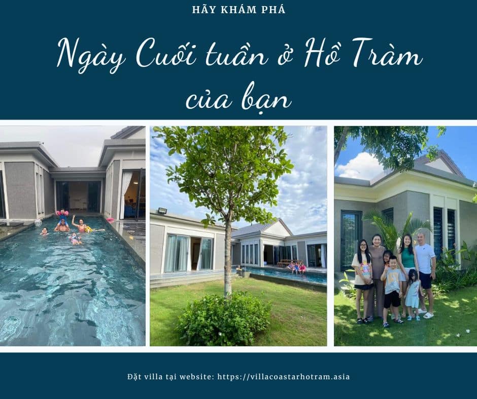 Du khách đi du lịch Hồ Tràm 2 ngày 1 đêm tự túc lưu trú tại Villa Coastar Hồ Tràm Du khách đi du lịch Hồ Tràm 2 ngày 1 đêm tự túc lưu trú tại Villa Coastar Hồ Tràm