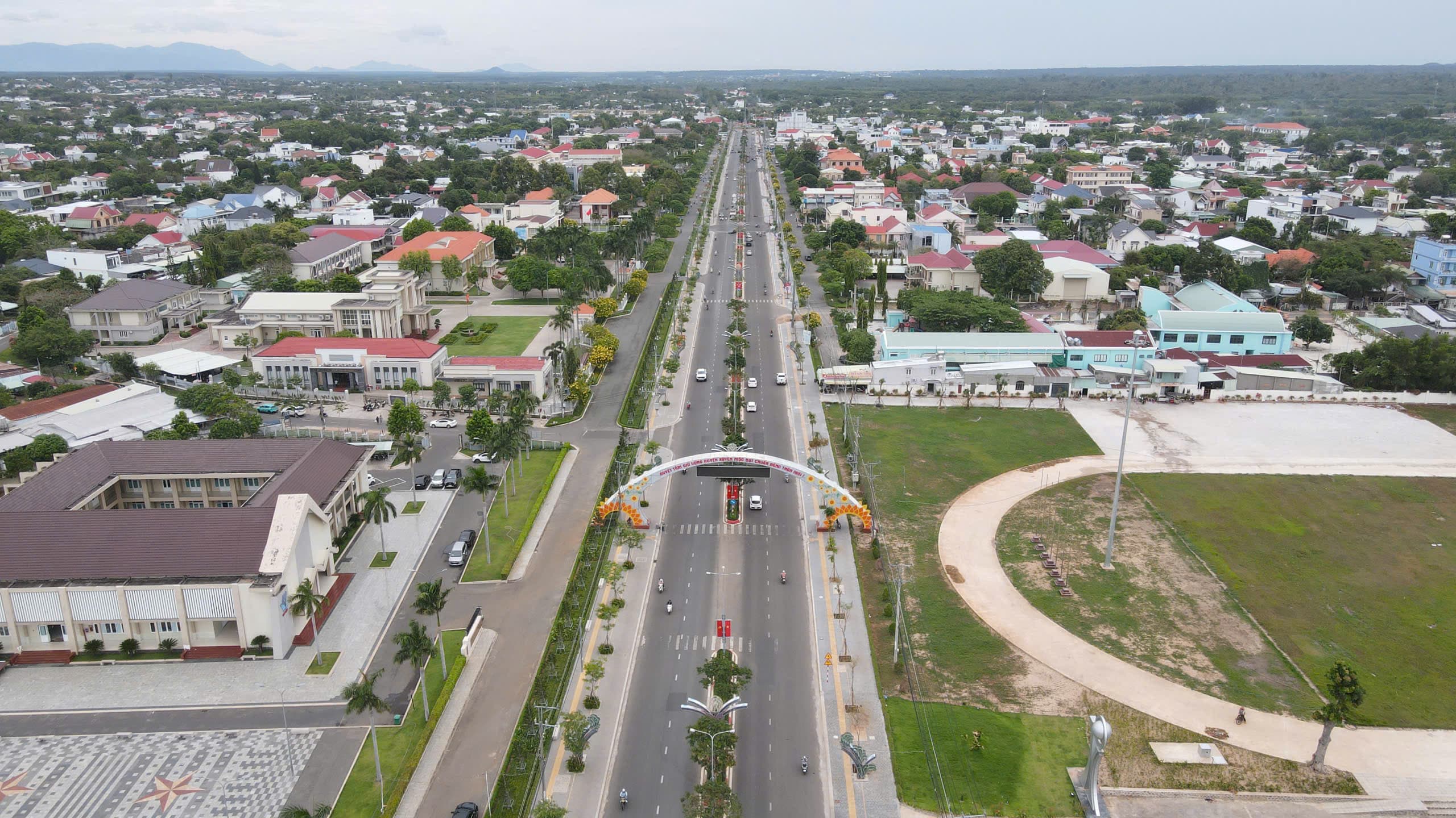 Hạ tầng Hồ Tràm ngày càng phát triển Hạ tầng Hồ Tràm ngày càng phát triển