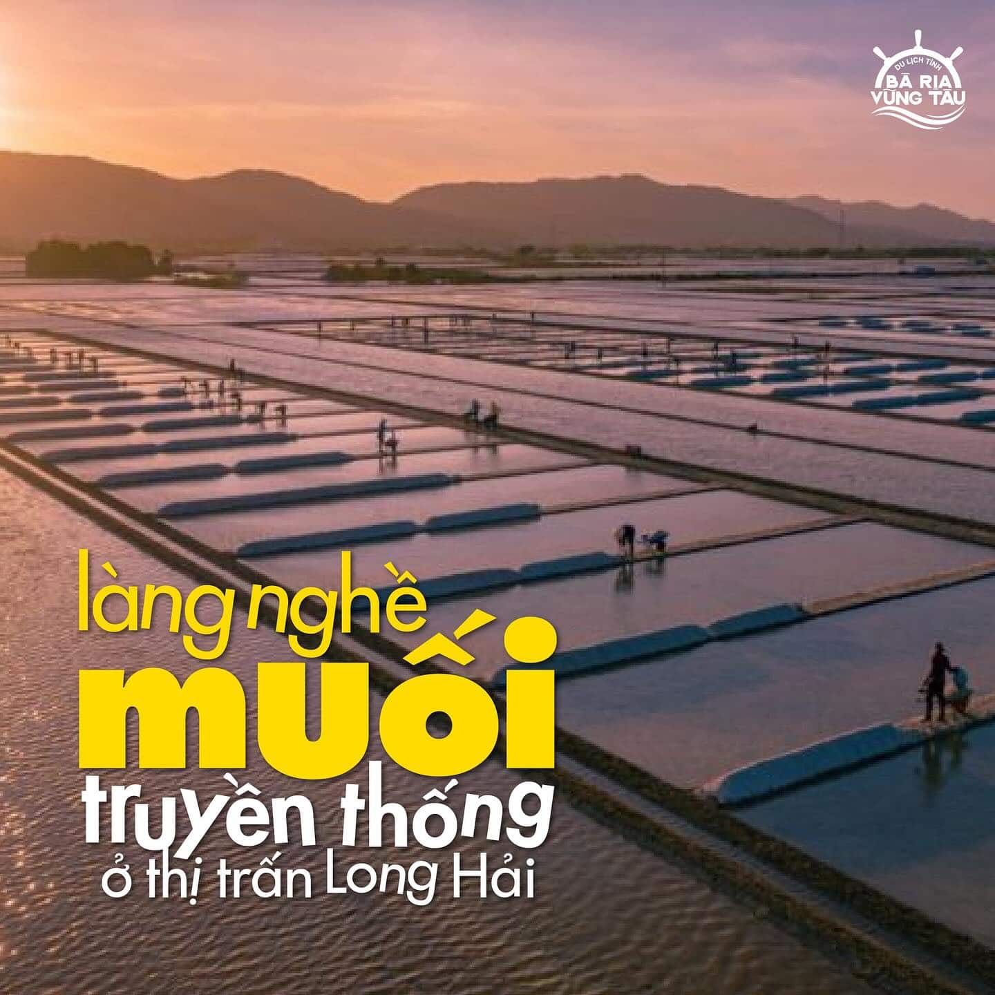 Toàn cảnh làng nghề làm muối ở Long Hải Toàn cảnh làng nghề làm muối ở Long Hải