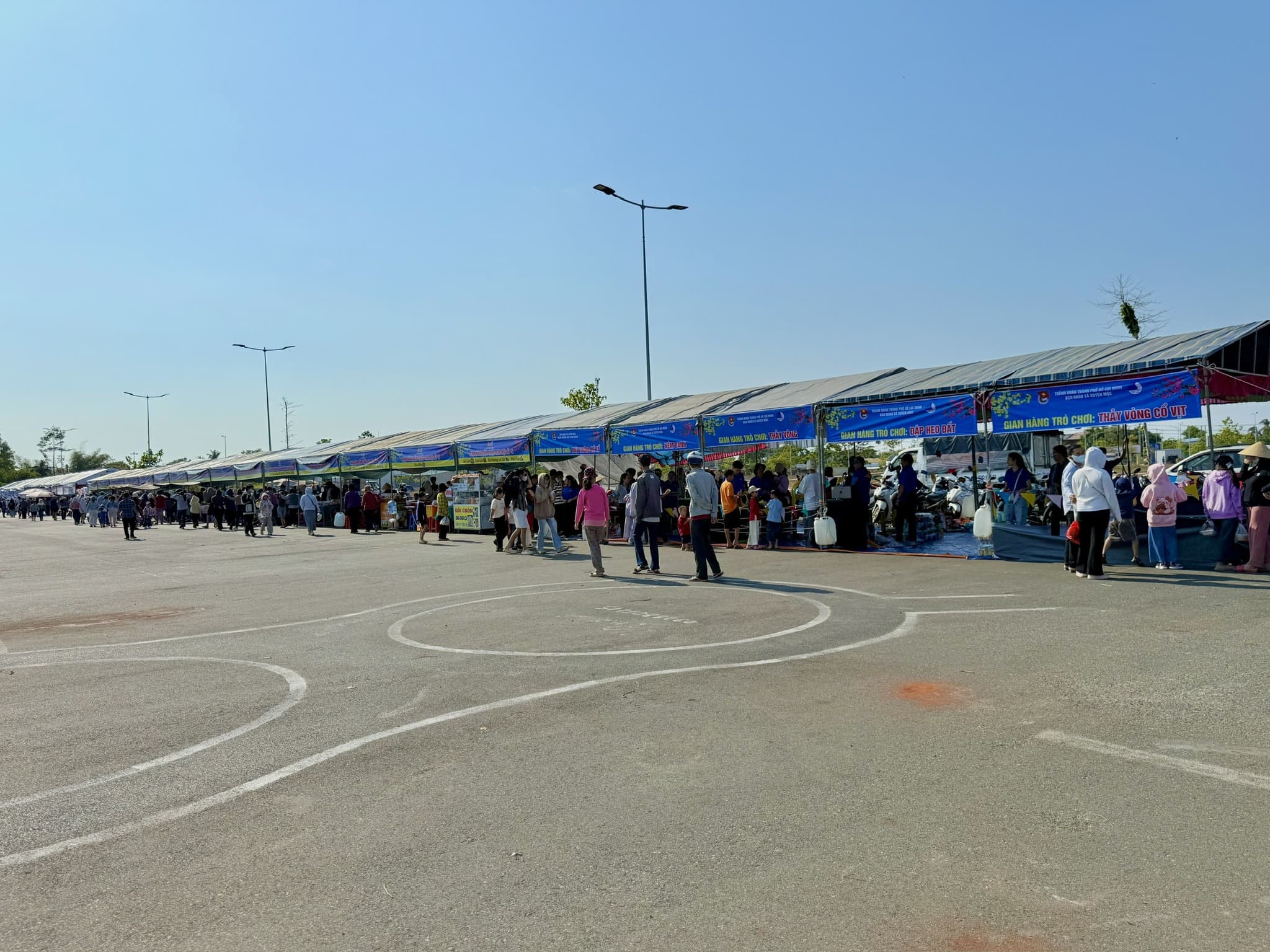 Khu vực tổ chức Lễ hội Văn hóa Ẩm thực và Trò chơi dân gian Khu vực tổ chức Lễ hội Văn hóa Ẩm thực và Trò chơi dân gian