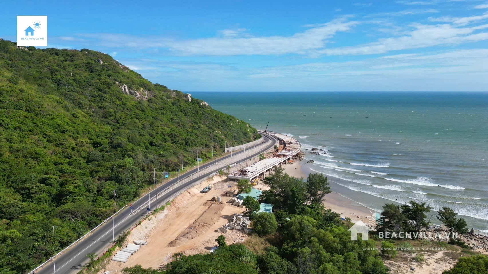 Mở rộng đèo Nước Ngọt nhìn từ phía Vũng Tàu Mở rộng đèo Nước Ngọt nhìn từ phía Vũng Tàu