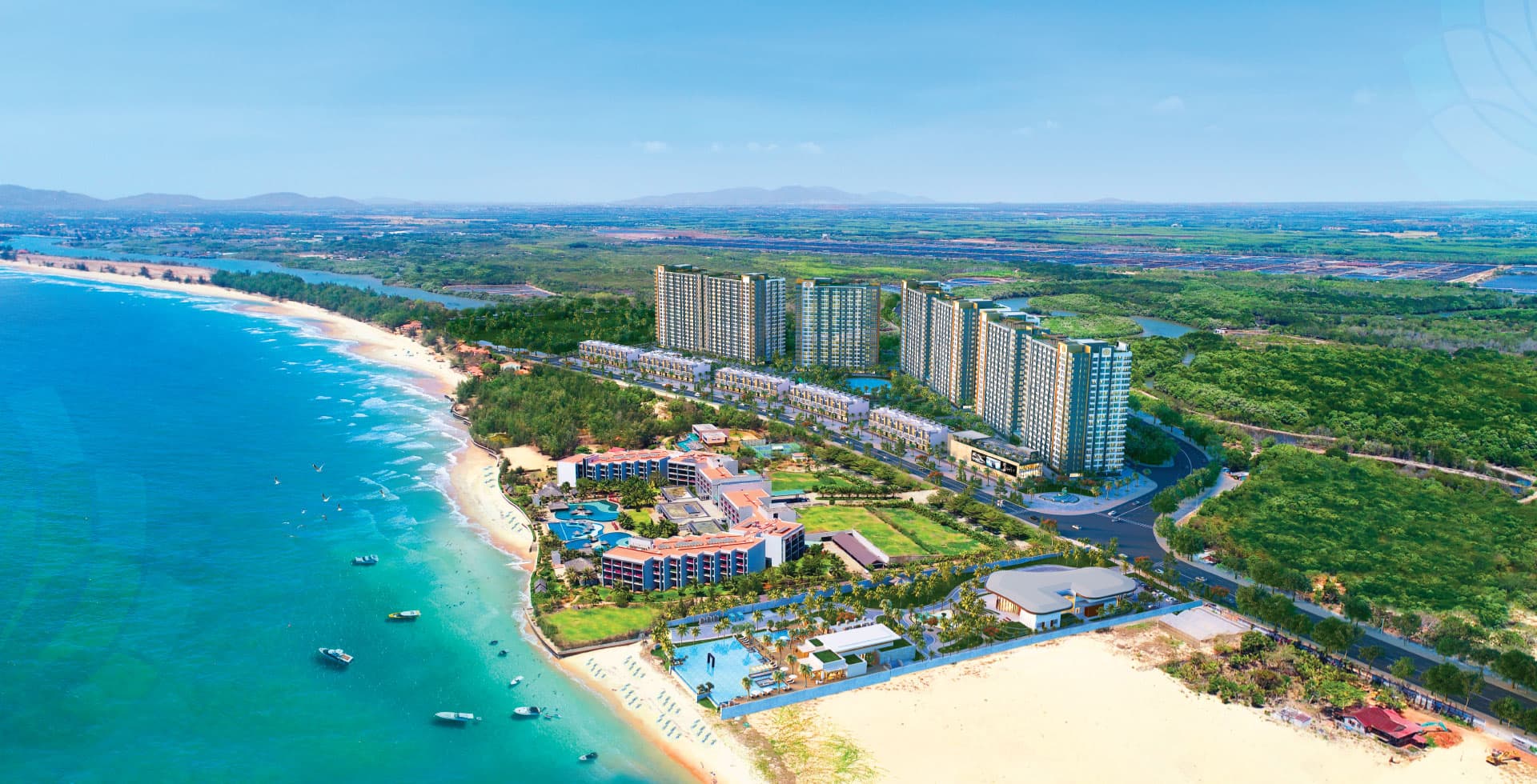 Rất nhiều resort ven biển Hồ Tràm mọc lên mỗi năm Rất nhiều resort ven biển Hồ Tràm mọc lên mỗi năm