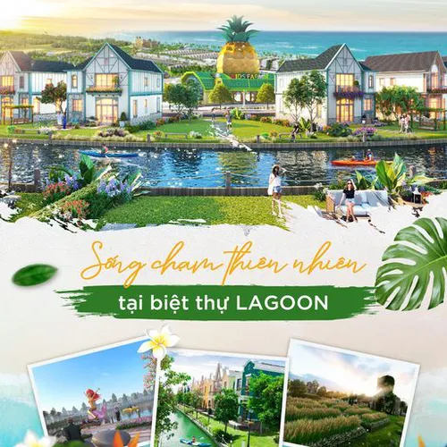 Sống chạm thiên nhiên tại biệt thự Lagoon tại phân kỳ The Tropicana Hồ Tràm