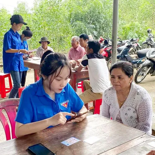 Huyện Xuyên Mộc đẩy nhanh cấp tài khoản định danh điện tử cho công dân