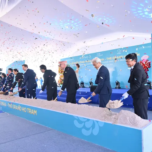 The Grand Hồ Tràm tổ chức lễ khởi công phân khu mới 35ha: Bước tiến chiến lược nâng tầm du lịch nghỉ dưỡng Việt Nam