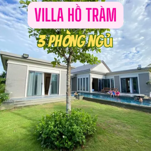 Tại sao nên thuê villa Hồ Tràm 3 phòng ngủ?