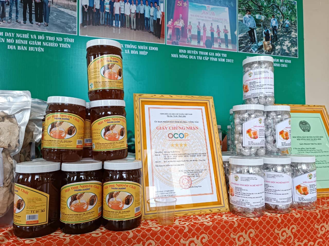 Các sản phẩm OCOP tại Tuần lễ du lịch tỉnh Bà Rịa-Vũng Tàu 2023 Các sản phẩm OCOP tại Tuần lễ du lịch tỉnh Bà Rịa-Vũng Tàu 2023